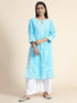 Hand Embroidery Chikankari Long Kurti for Women | Stylish Casual | Fancy